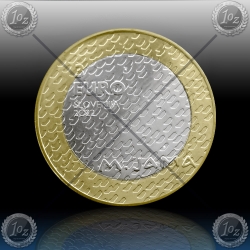 3 EVRO SLOVENIJA 2022 (Slikar Matija Jama) UNC